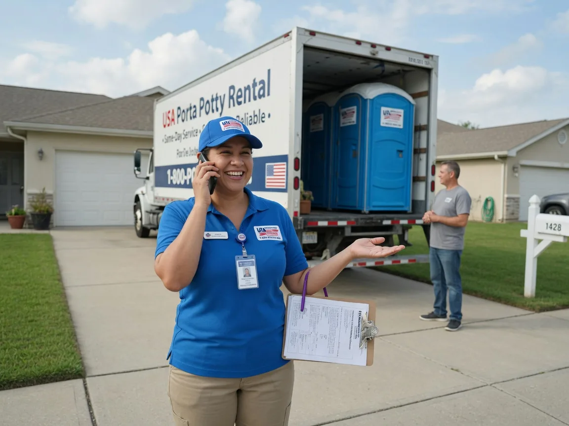 Portable Toilet Rental Ambia, IN FAQs