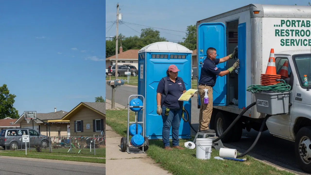 Portable Toilet Rental in Ambia, IN near me